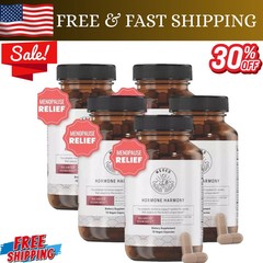 Happy Mammoth Hormone Harmony Natural Hormonal Support for Women 72 Capsule 5 PC