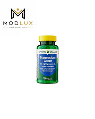 Spring Valley Magnesium Bone & Muscle Health 250 mg Tablets, 100 Count
