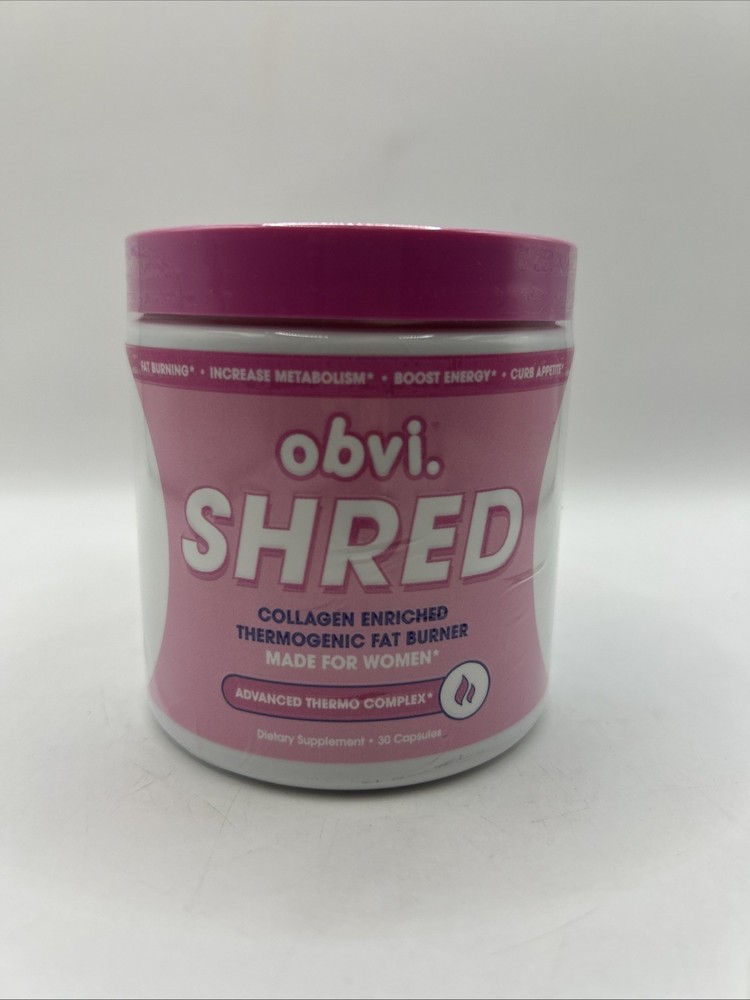 Obvi Shred Advanced Thermo Complex 30 Capsules 6/28