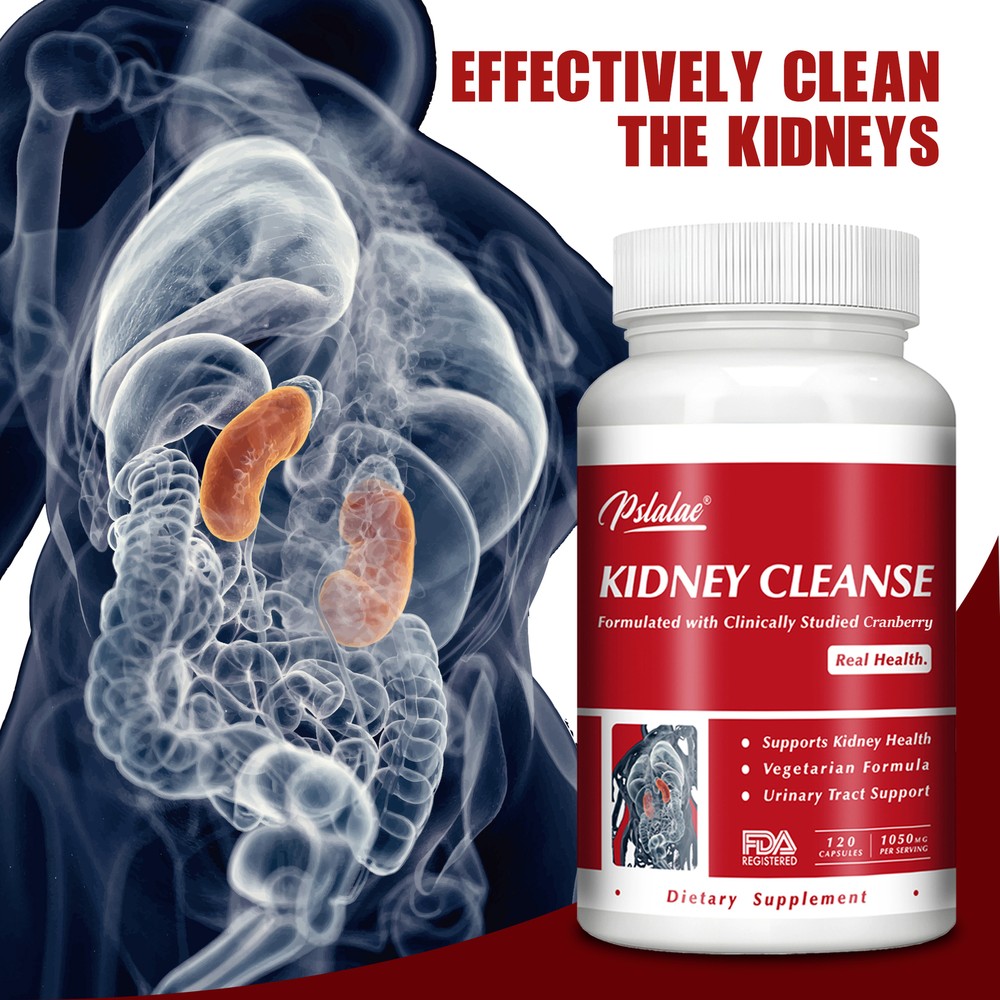 Kidney Cleanser – Support Urinary Tract Health, Bladder Function, Detoxification