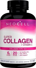 NeoCell Super Collagen + C 6,000mg Collagen -120 X 3 Bottles as shown