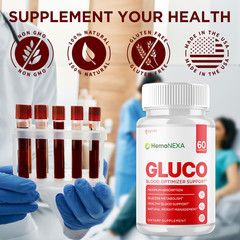 (1 Pack) HemoNexa Pills Advanced Blood Health Support Vitamin Hemo Nexa 60 Caps