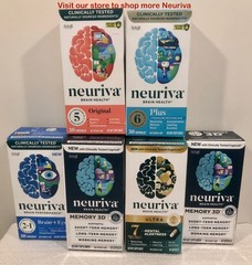 🎁 Neuriva Brain + Eye Supplement Nootropic Focus Concentration GENUINE Plus 🎁