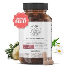 Hormone Harmony Natural Hormonal Support for Women 72 Capsules – Add 3 Pay 2!
