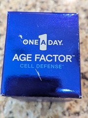 One A Day Age Factor Cell Defense Supplement 30 softgels exp: 03/2026