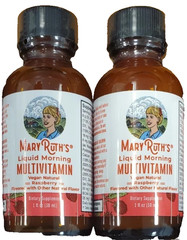 2 NEW Mary Ruths Liquid Morning Multivitamin & hair growth single shot vitamins