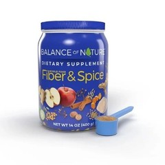 Balance of Nature-Fiber & Spice-Dietary Supplement 14oz Canister