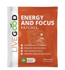 LiveGood AM/PM Pack Sleep Energy Focus Patches Highly Absorbable Health 2pcs NEW