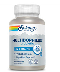 SOLARAY – Multidophilus 12 – 100 Capsules 7/2027