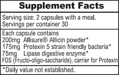 ALLIMAX Pre Pro – 60 Caps. Stabilized allicin Plus prebiotics, probiotics and