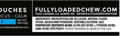 Fully Loaded Alpha Nootropic Pouches (Mint) – 5 Cans – 15 Pouches per can – Effe