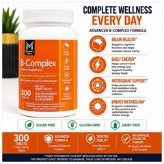 Member’s Mark Advanced B-Complex, 300 Tablets