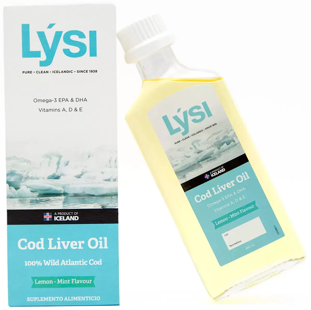 LÝSI COD LIVER OIL Dietary Supplement 240 mL