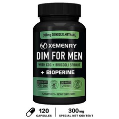 DIM FOR MEN 300mg – Male Hormonal Balance, Estrogen Metabolism, Muscle Health