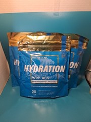Lot Of 3 Essential Elements Hydration W/acv 25ct See Description