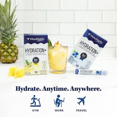 Hydration Electrolyte Powder Packets Blend Magnesium, Calcium, Sodium Potassium