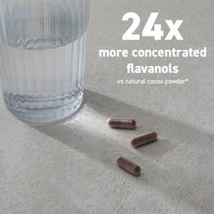 CocoaVia Memory+ Brain Supplement, 60 Day, 750 mg Cocoa 90 Count (Pack of 2)