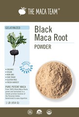 Organic Gelatinized Black Maca Root Powder – Fairly Traded Fresh Harvest