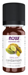 Now Foods Essential Oils, 100% Pure Cardamom, 1/3 fl oz (10 ml)