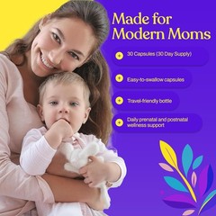 Mama’s Select Methylfolate 5-MTHF + B12 Pregnancy Breastfeeding 30 Capsules