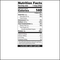 Quest Tortilla Style Protein Chips, Buffalo Ranch Flavor, Baked, 1.1Oz Bags, 4 C