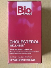Bio Nutrition Cholesterol Wellness 60 Veg Capsules 150mg Halal APR2027