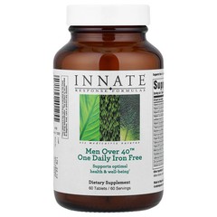 2 X Innate Response Formulas, Men Over 40� One Daily, Iron Free, 60 Tablets