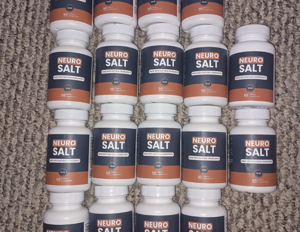 Neuro Salt – 18 bottles, 60 capsules each, brand new