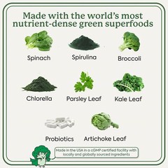 KIDS SUPER VEGGIE GUMMIES Green Apple Flavor 30ct 2 Pack WONDERGREENS