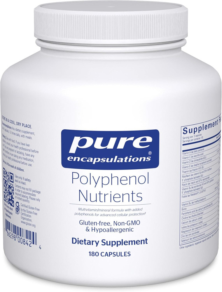 Polyphenol Nutrients | Hypoallergenic Nutrient Dense Multivitamin/Mineral Formul