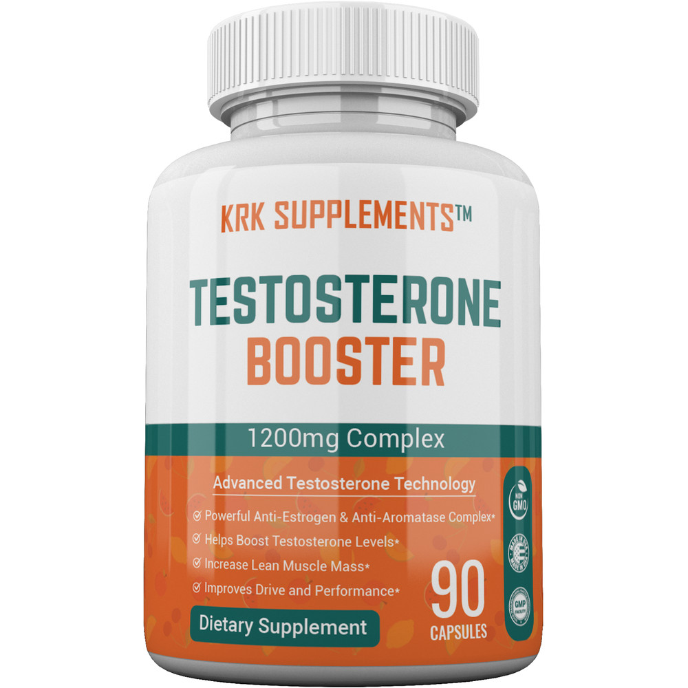 1x NEW Testosterone Booster Chrysin Low Test Boost Natural Tribulus Terrestris