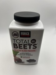 Force Factor Total Beets Soft Chews 90ct Nitric Oxide Superfood Exp 03/2028