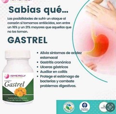 Ismerely My GS-Trel Suplemento para la GASTRITIS Estomago 60 capsulas Pack of 1