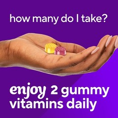 Omega 3 Gummy Vitamins Berry Lemonade Flavored Heart Health Supplements