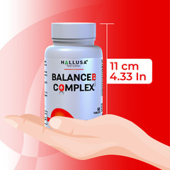 Balance B Complex – Vitamins – Biotin – Energy Supplement – 60 Tab
