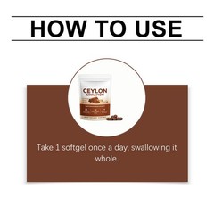 Ceylon Cinnamon Softgels, Ceylon Cinnamon Soft Gels 7200Mg Equivalent