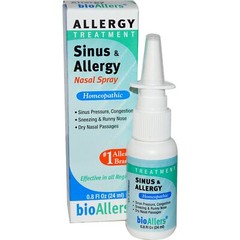 Homeopathic Allergy Relief Nasal Spray 0.8 Fl Oz Gentle Herbal Formula