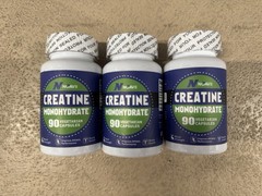 3X Noavii Creatine Monohydrate Muscle Gain 270 Capsules Exp. 07/2026 90 Each