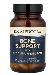 Dr. Mercola Bone Support With Strontium & Boron – 60 Capsules – EXP 07/26