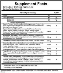 Super GREENS Powder Berry & Raspberry Lemonade Flavor Blend, 30 servings