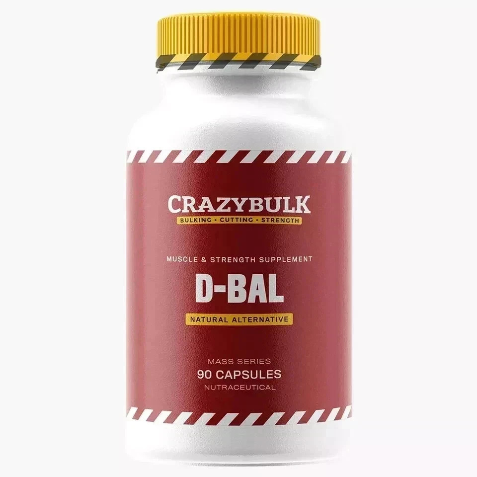 D-BAL 90 Capsules Lean Muscle Growth Support Free Ship Pack of 2
