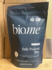 BIO.ME PREBIOTIC FIBER Supplement Powder Digestive Health 30 Servings UNFLAVORED