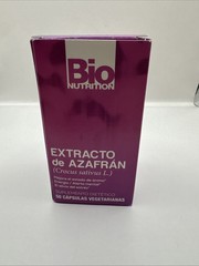 Bio Nutrition Saffron Extract 50 Veggie Caps. Exp. 10/2026