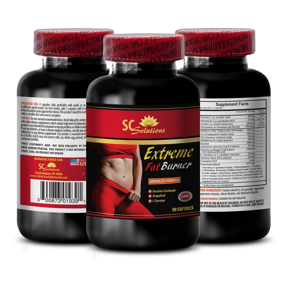 Gym essential – EXTREME FAT BURNER – Energy surge 1 Bottle 60 Capsules
