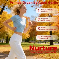 Primus Aged Garlic Extract, 24 300 Count (Pack of 1), 1pcs