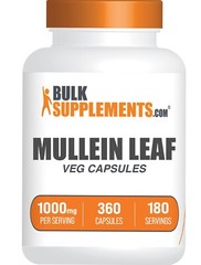 BulkSupplements Mullein Leaf Extract Capsules – 100mg per Serving – 360 Capsules
