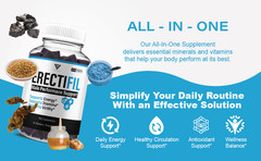 (3 Pack) Erectifil Male Performance Gummies, Erec Tifil Support (90 Gummies)
