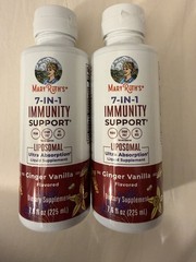 2X Mary Ruth’s Liquid 7-in-1 Immunity Support Ginger Vanilla 7.6 fl oz 7/2026