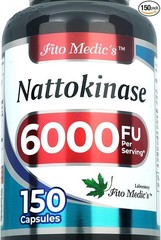 FITO MEDIC’S Lab – Nattokinase, Natto – 6000 FU of Enzyme per Serving, 150 Capsu