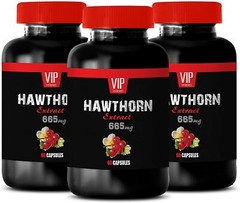 appetite suppressor pills HAWTHORN BERRY EXTRACT 665mg – 3 Bottles 180 Capsules